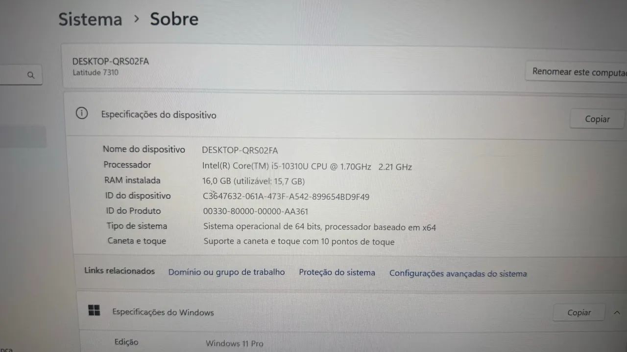 Notebook Dell Latitude 7410 Tela Touchscreen  - Foto 4