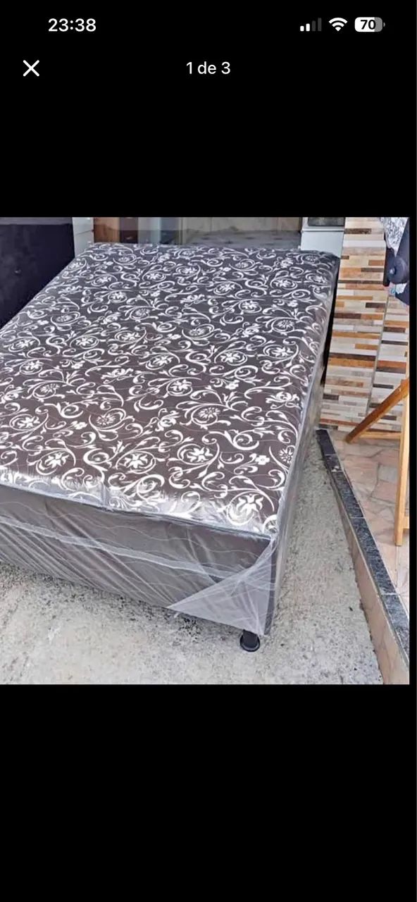 Cama de casal e molas ensacadas  - Foto 2