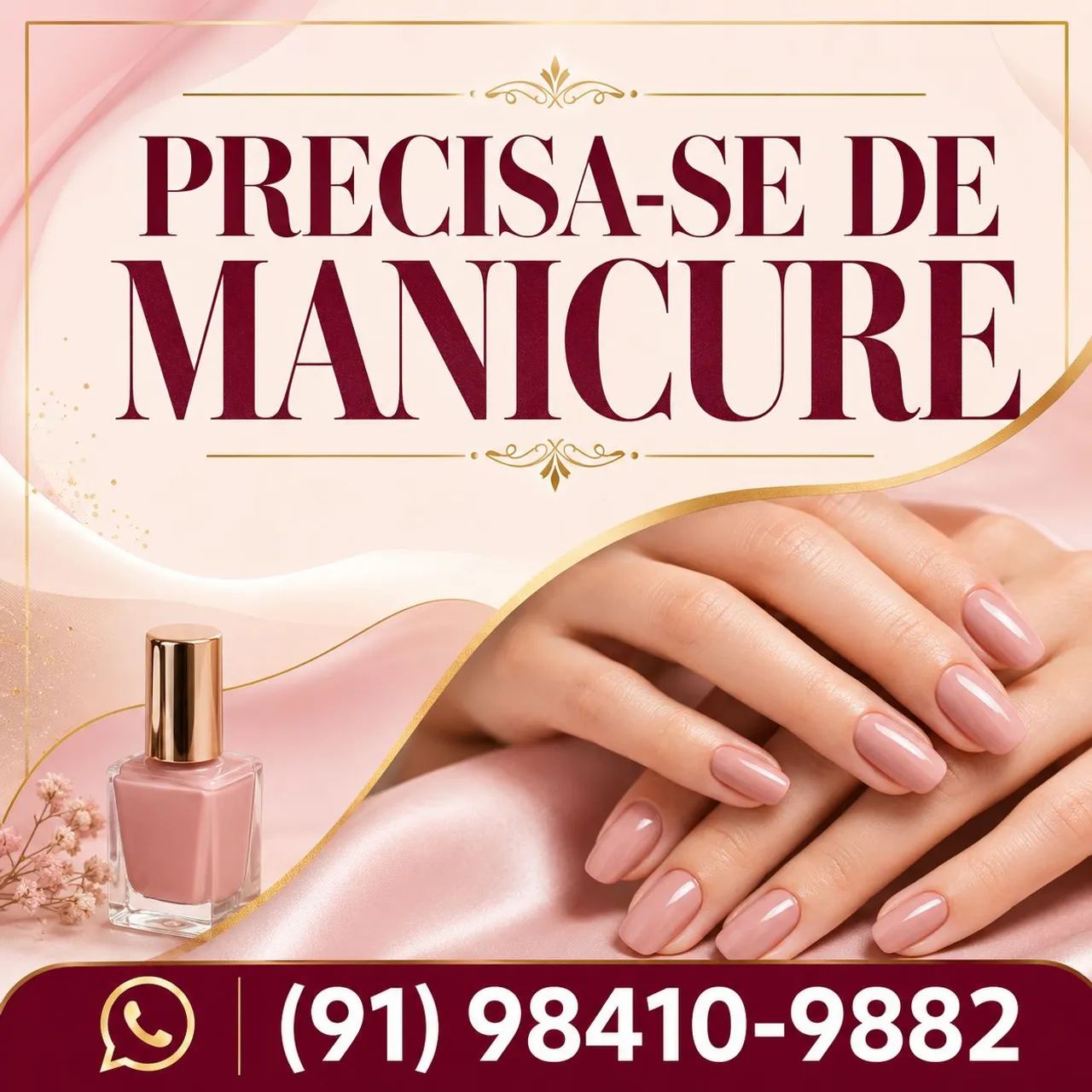 Precisa-se de manicure cidade nova 6