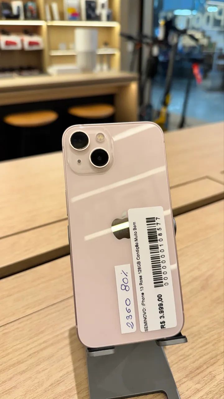 iPhone 13 128GB Rosa - Seminovo - Foto 2