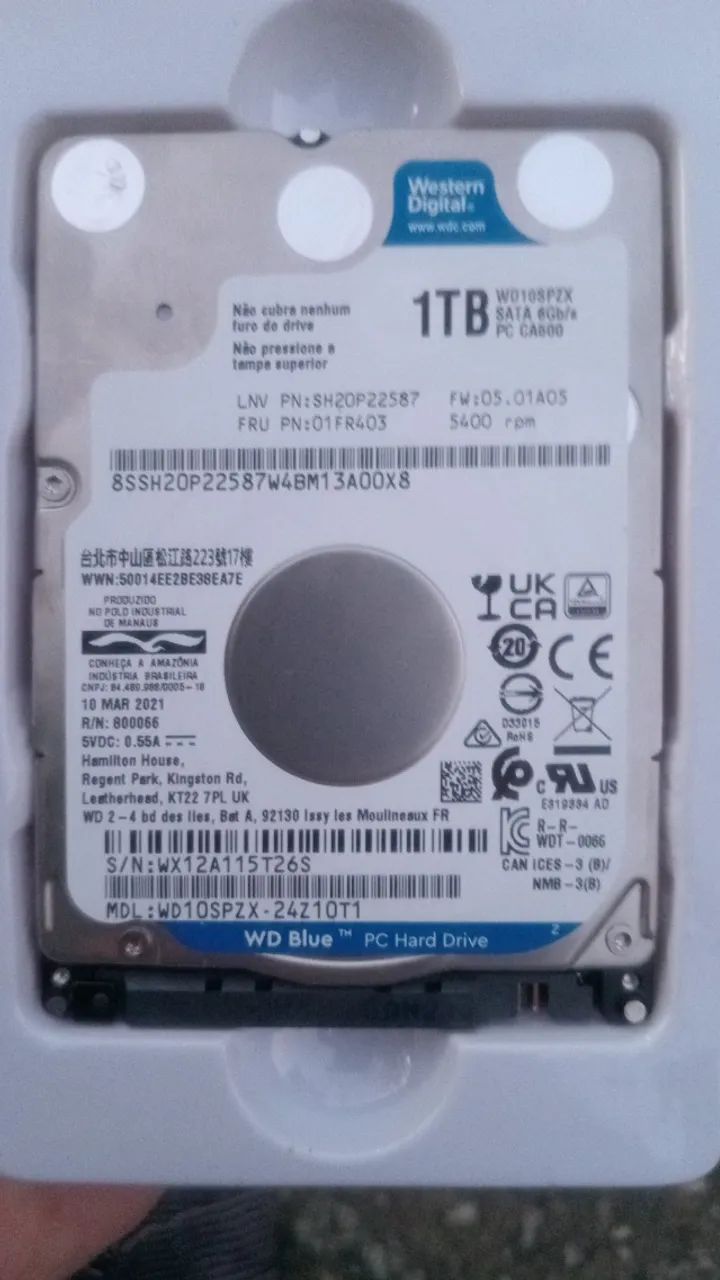 HD 1TERa são 2 . Ok - Foto 5