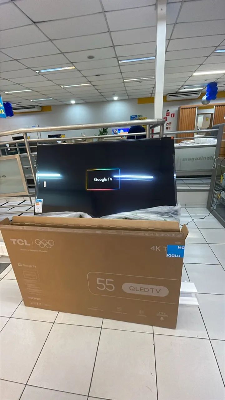 Vendo tv TCL 55 polegadas, 2 meses de uso