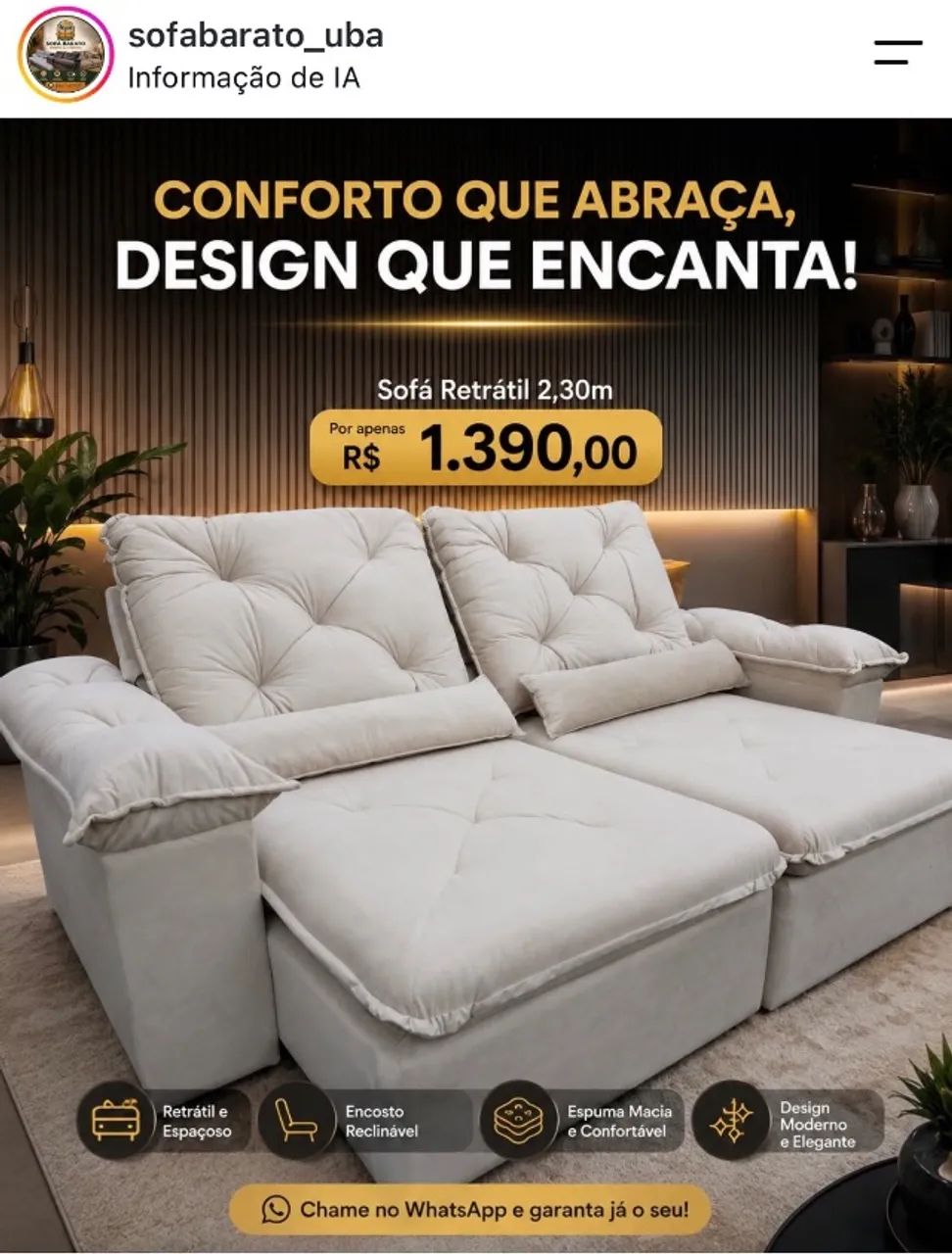 Direto da fábrica *