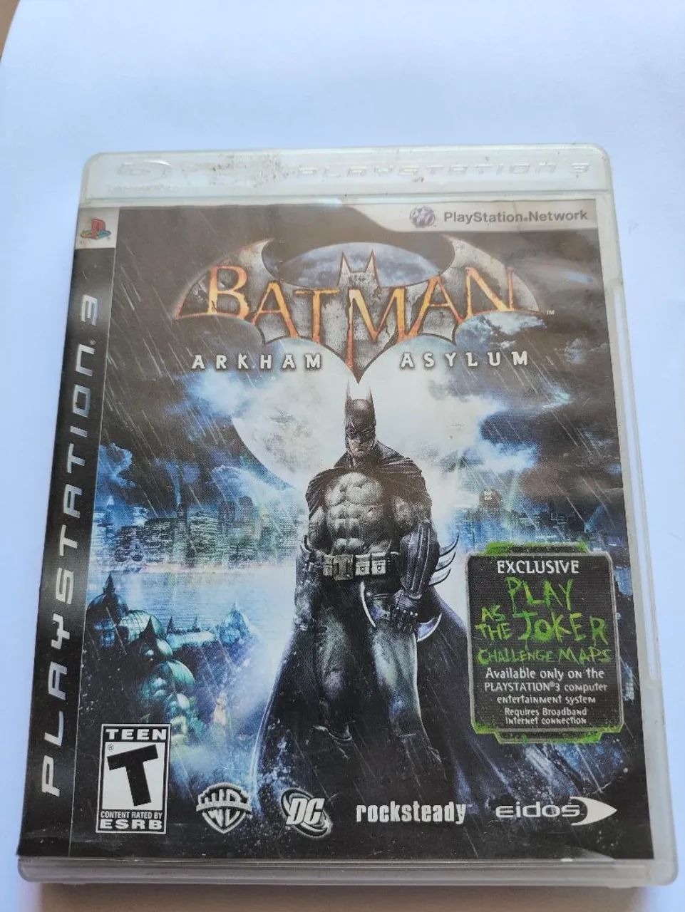 Batman Arkham Asylum - Playstation 3 PS3 em Uberlândia e Uberaba.