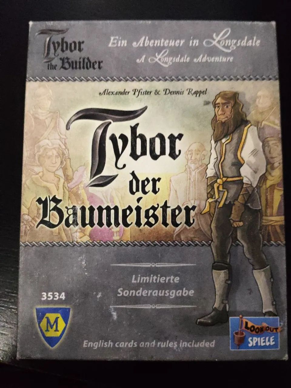 Jogo Tybor the builder Aleksander Pfister importado