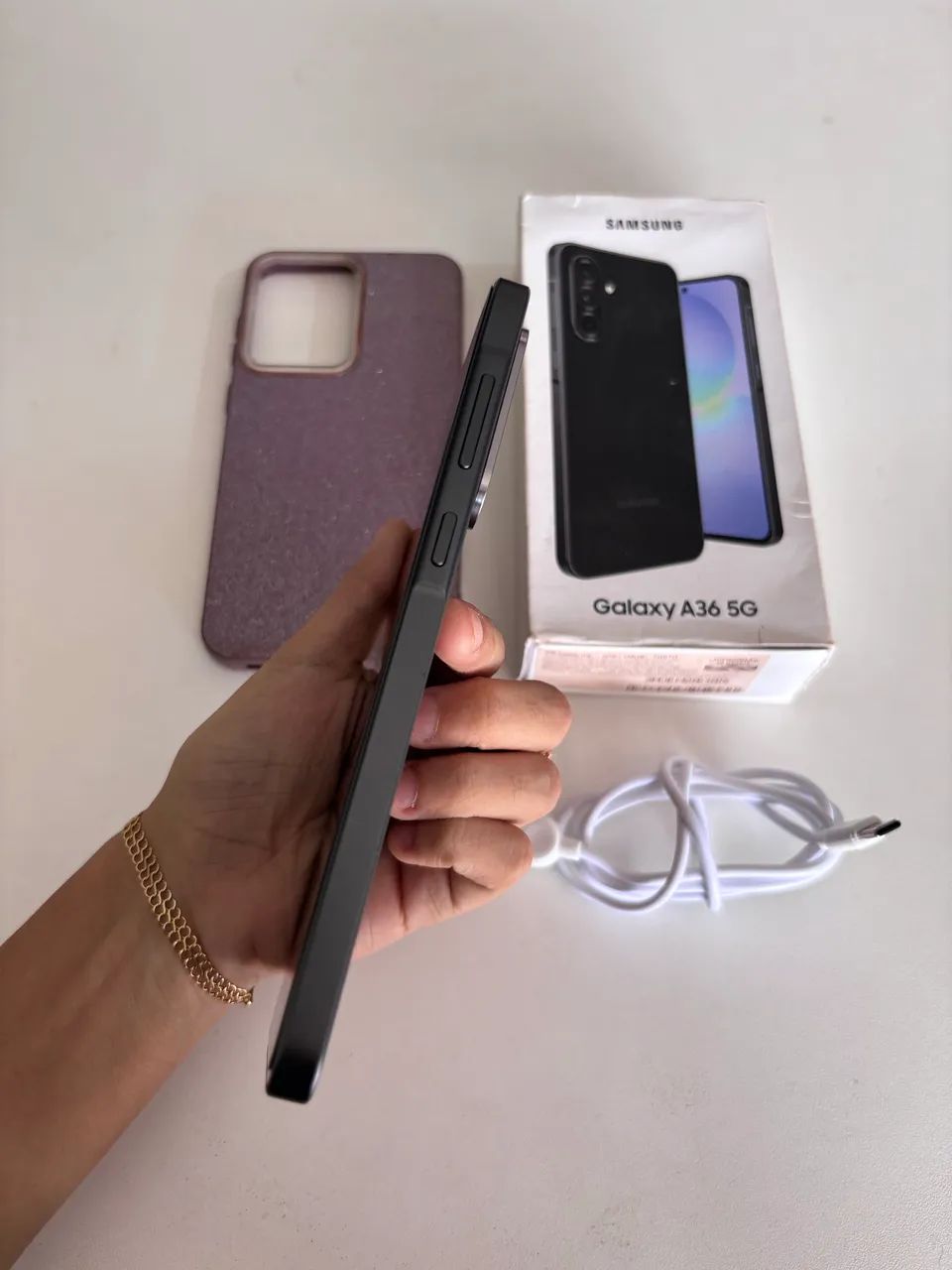 Celular Samsung Galaxy A36 5G - 128 gb (na caixa). - Foto 3