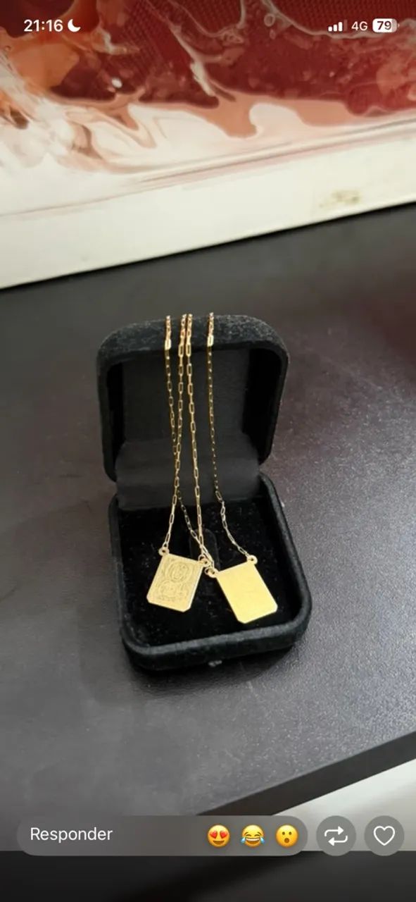ESCAPULÁRIO DE OURO 4,7 GRAMAS