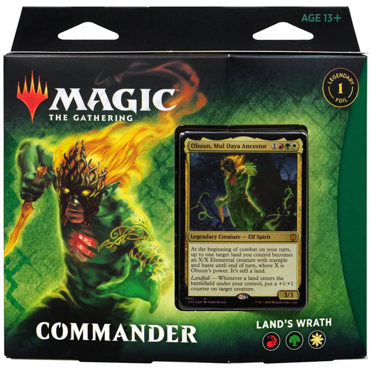 Deck MTG Commander Zendikar Rising - Land?s Wrath