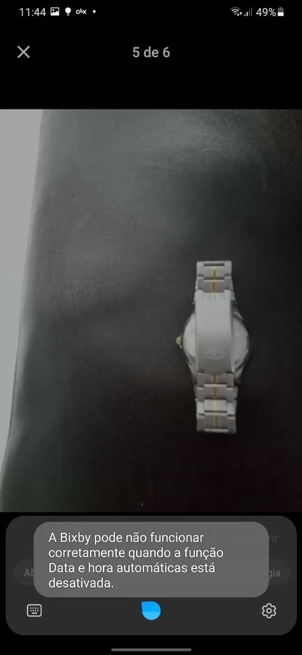 Relógio mondaine prata  - Foto 4