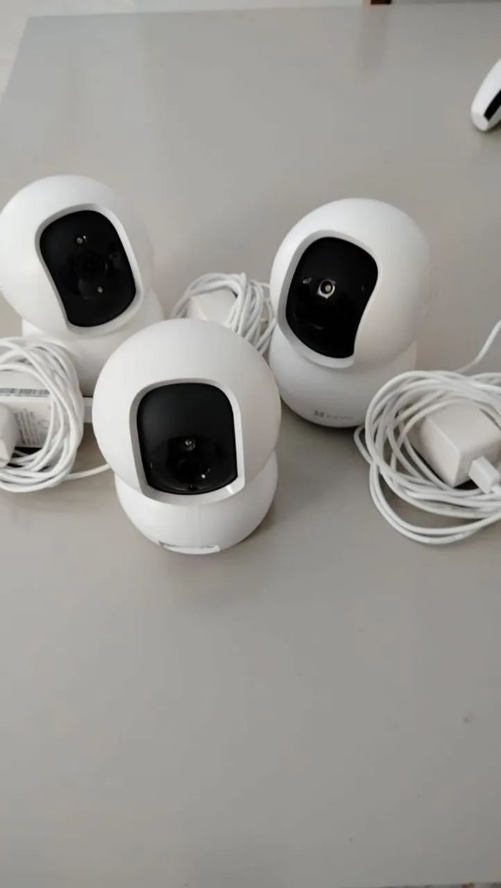 Câmera  kit com 3