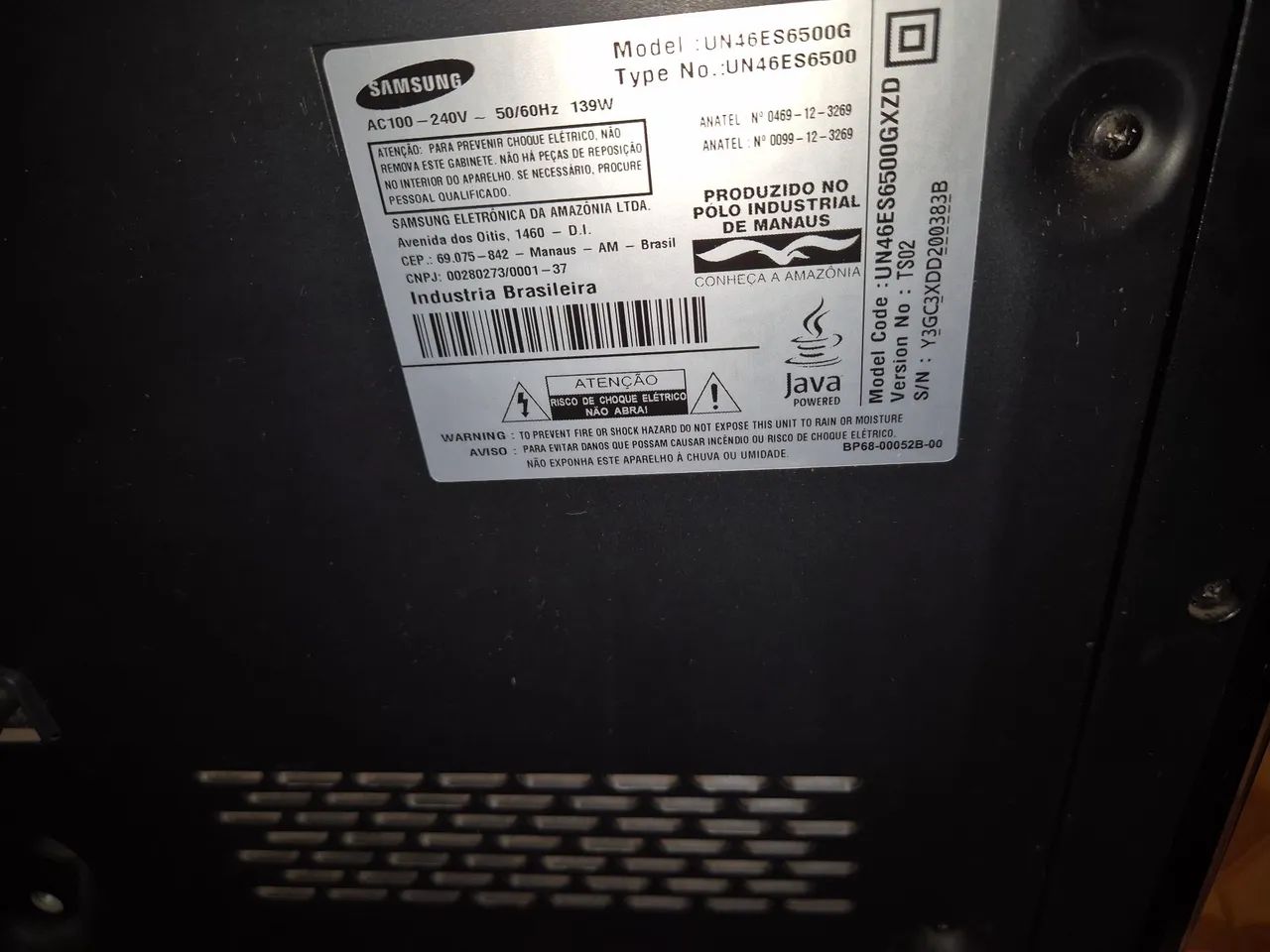 Tv Samsung 46 polegadas  - Foto 2