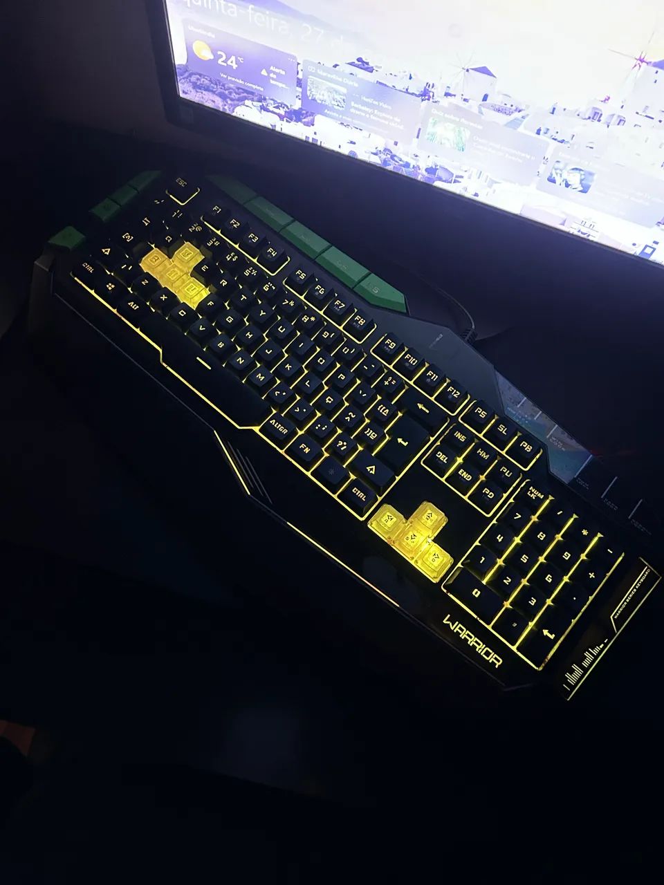 Teclado warrior royal TC313 - Foto 4
