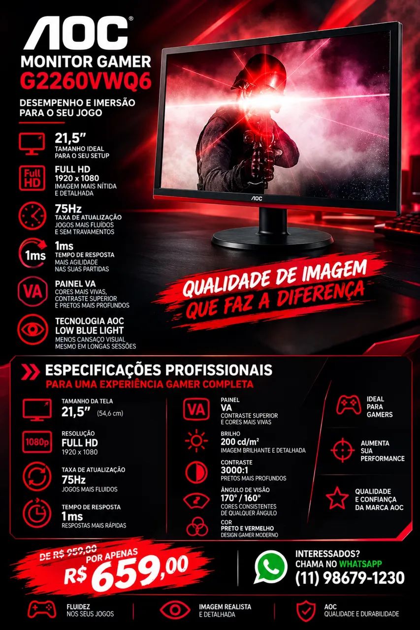 Monitor gamer