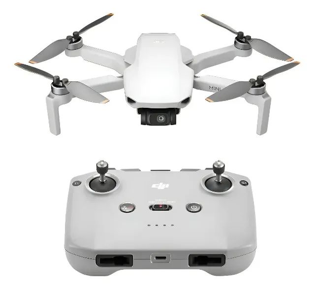 Drone Dji Mini 4k Novo Original Câmera 4k Gps Alcance 10km