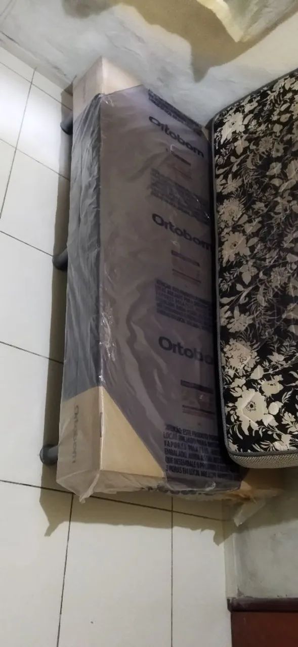Cama solteiro Ortobom 