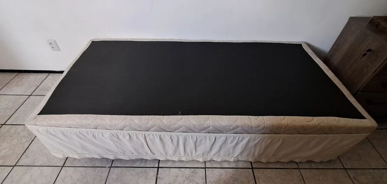 BASE DE CAMA BOX SOLTEIRO SEMI-NOVA  - Foto 4