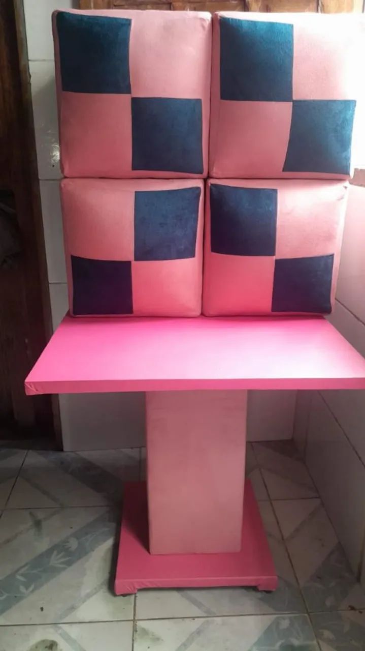 Mesa com puff - Foto 5