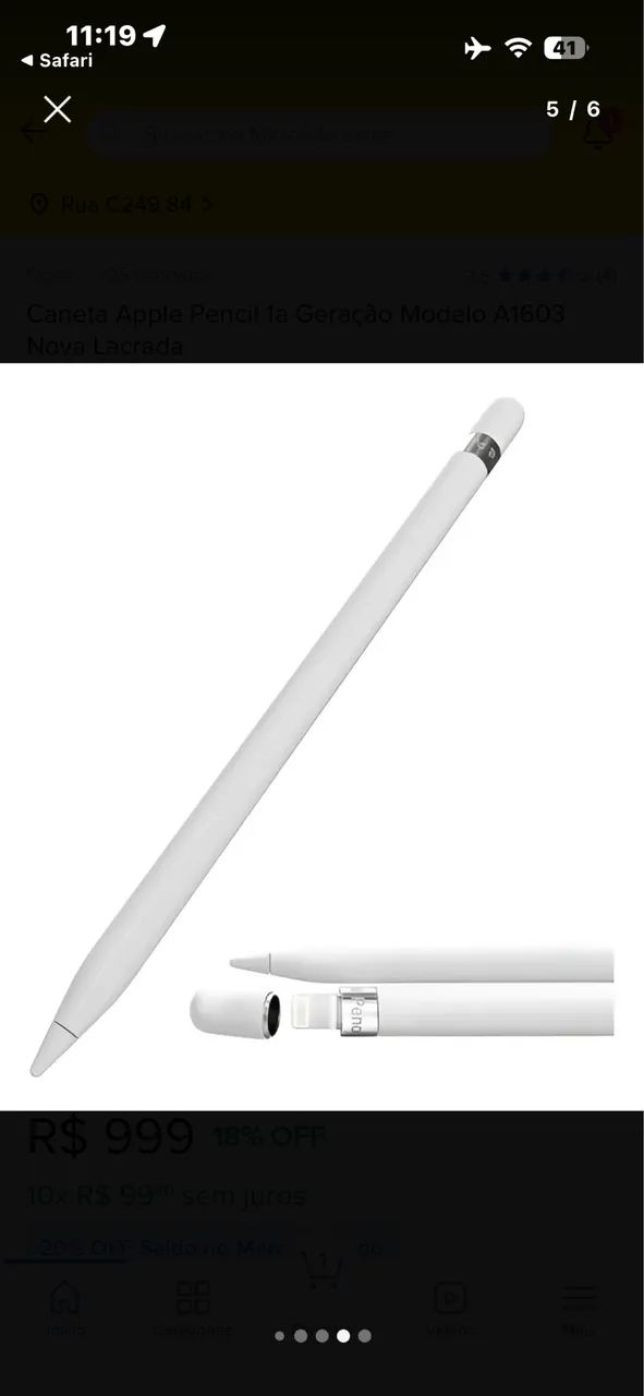 Apple pencil 1º Geração 