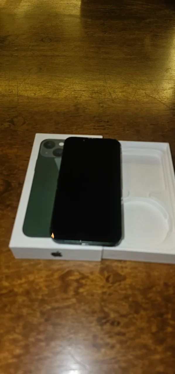 Iphone 13 mini 128GB nunca aberto Verde com caixa original  - Foto 3