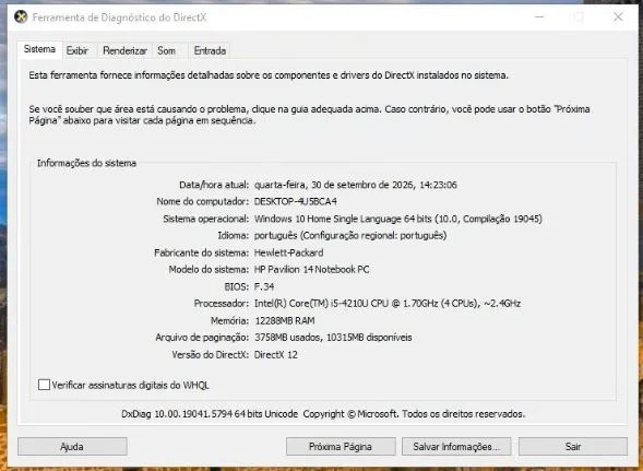 Notebook HP Pavilion 14 Intel Core i5 12GB RAM Windows 10 - Foto 3