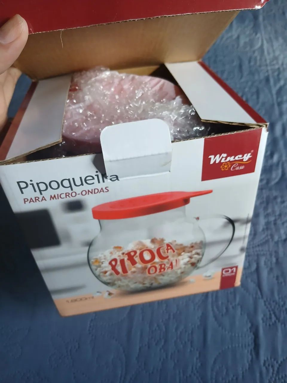 Pipoqueira pra microondas 