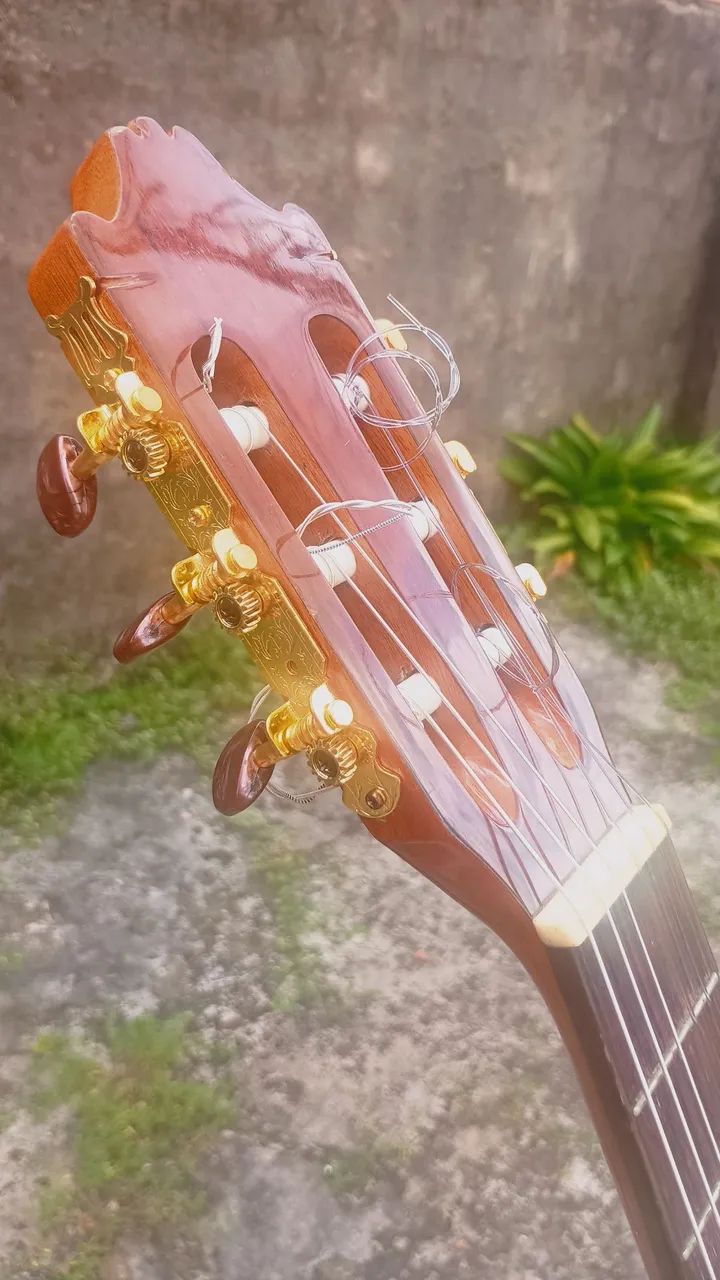 Violão TAMPO MACIÇO e jacarandá radial - Foto 5