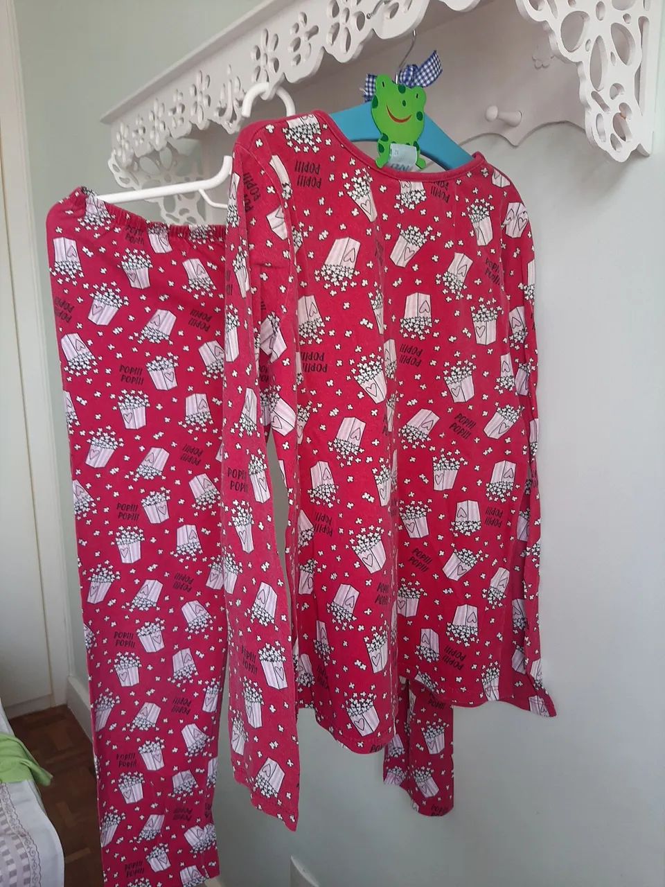 Pijama KYLY. Tamanho 12. Tema Pop Corn. 100% algodão.  - Foto 5