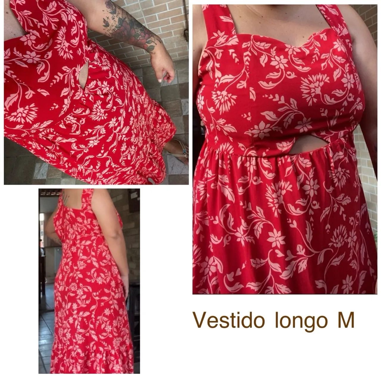 Vestido M longo 