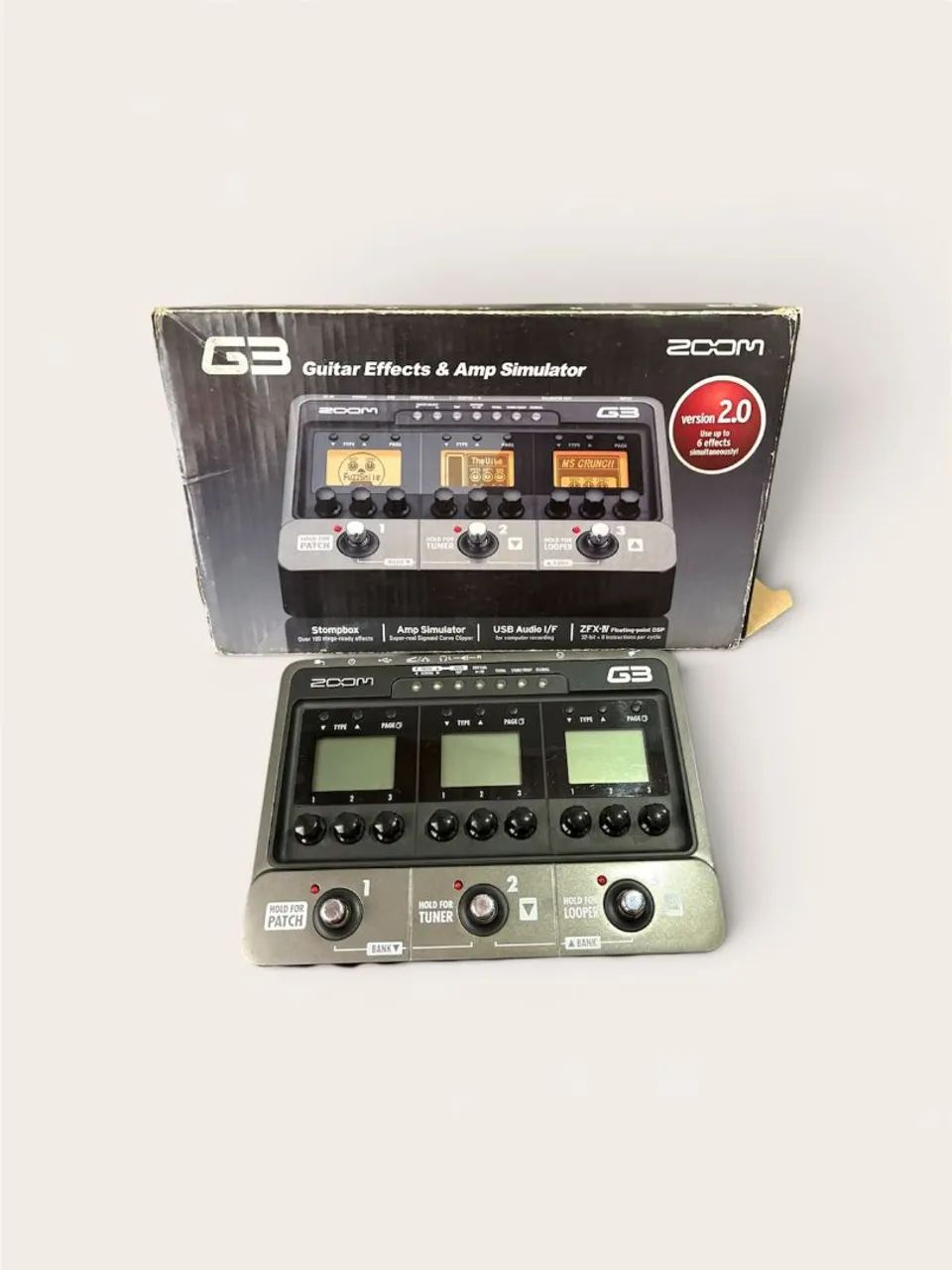 Zoom G3 + Pedal de Expressão FP02M - Instrumentos musicais