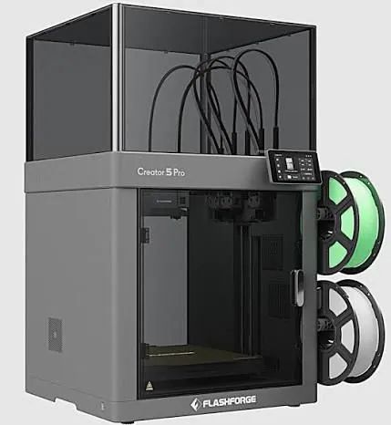 Impressora 3d Flashforge creator 5 pro ,(NOVA,lacrada)