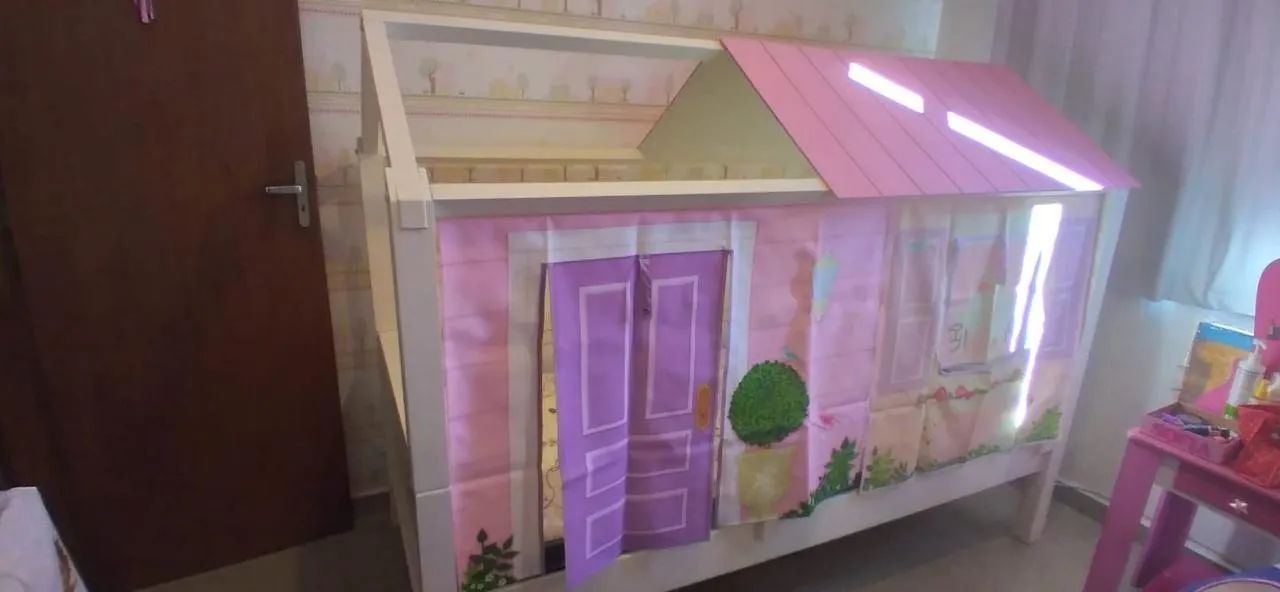 Cama Menina Casinha  - Foto 4