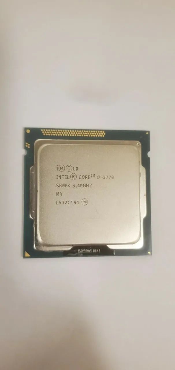 Processador Intel core i7 3770 3.4 lga 1155 3 geração com video integrado - Foto 2