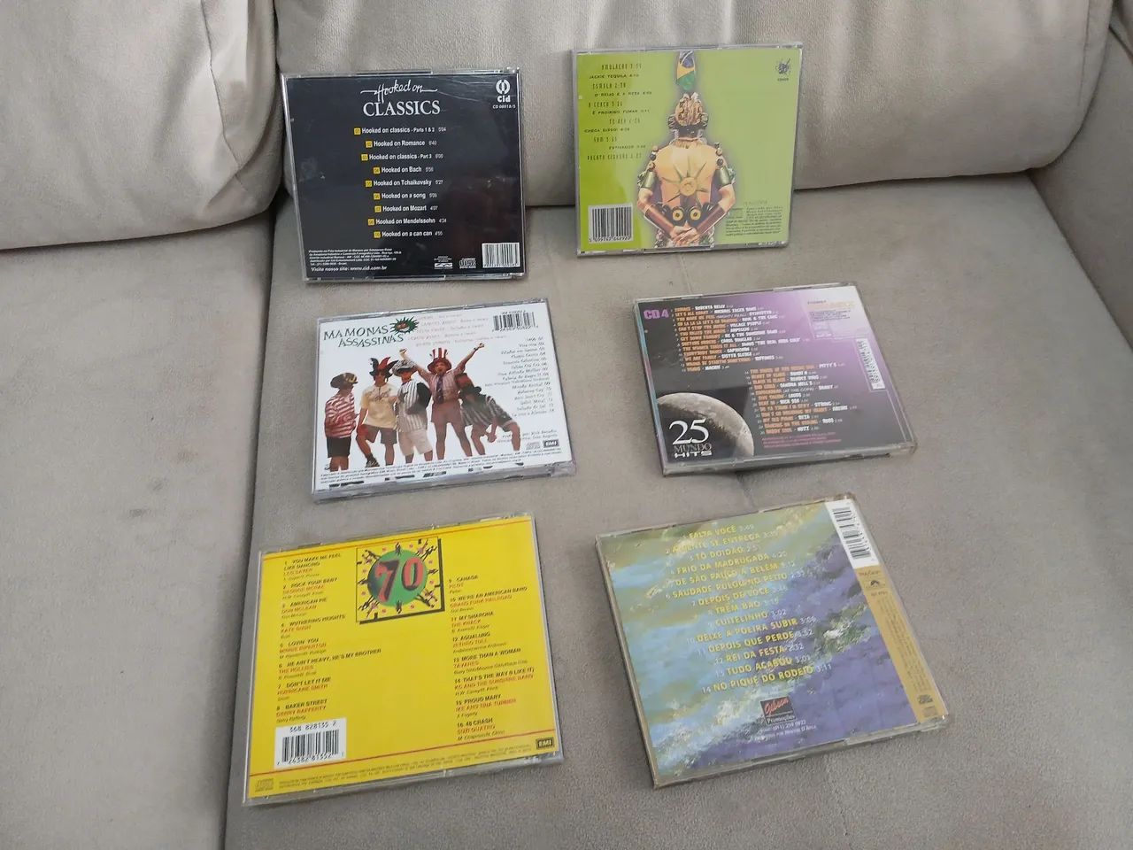 Lote de CDs - Com 06 CDs variados - Foto 2