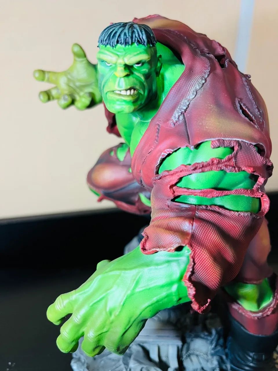 ESTÁTUA HULK 1/10 DA IRON STUDIOS  - Foto 5