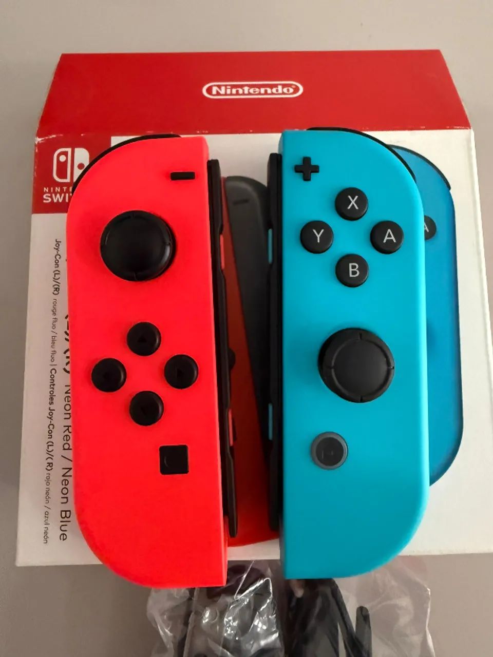Joy-con Nintendo Switch 1 Original + Grips - Foto 2