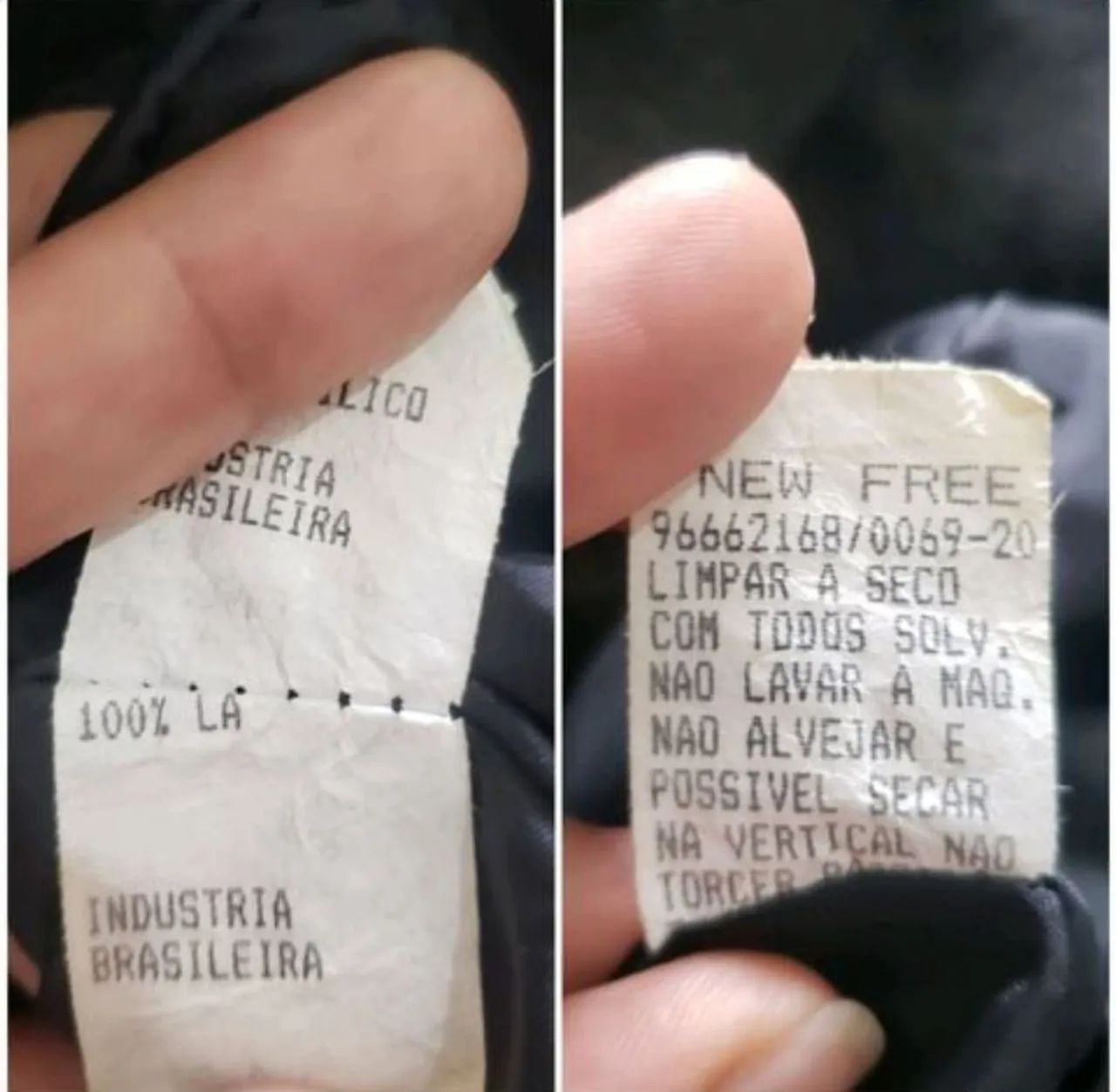 Jaqueta lã  reversível,  cinza e preta , veste GG, modelo bomber, peça impecável,  ideal  - Foto 3
