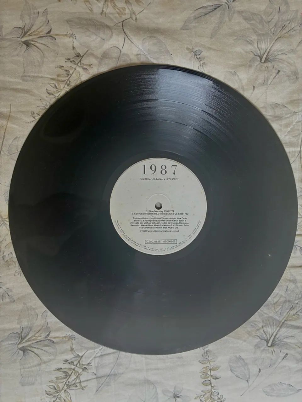 New Order LP vinil - Substance - Foto 5