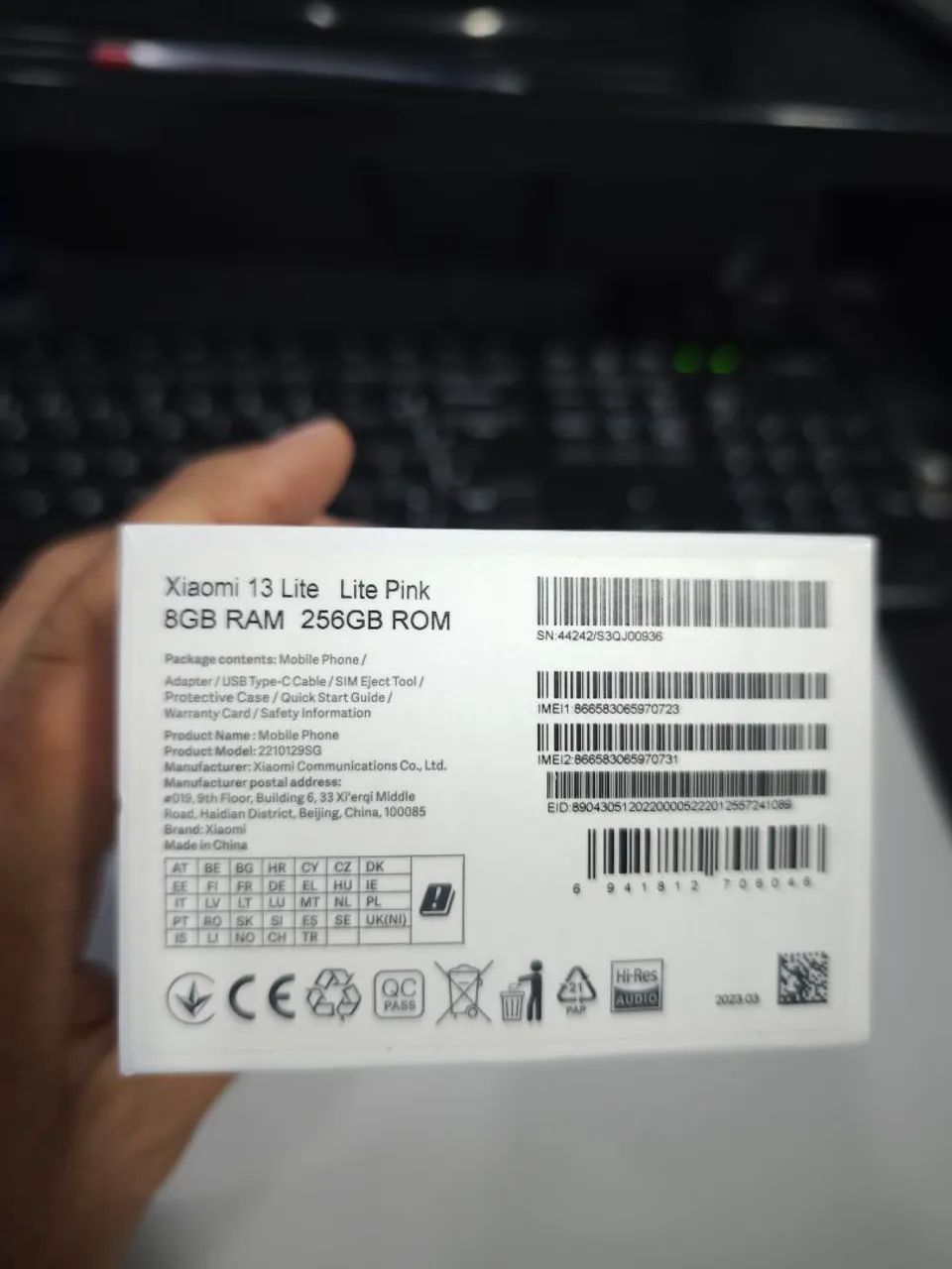 Celular Xiaomi 13 lite 8Ram 256GB ( impecável  - Foto 3