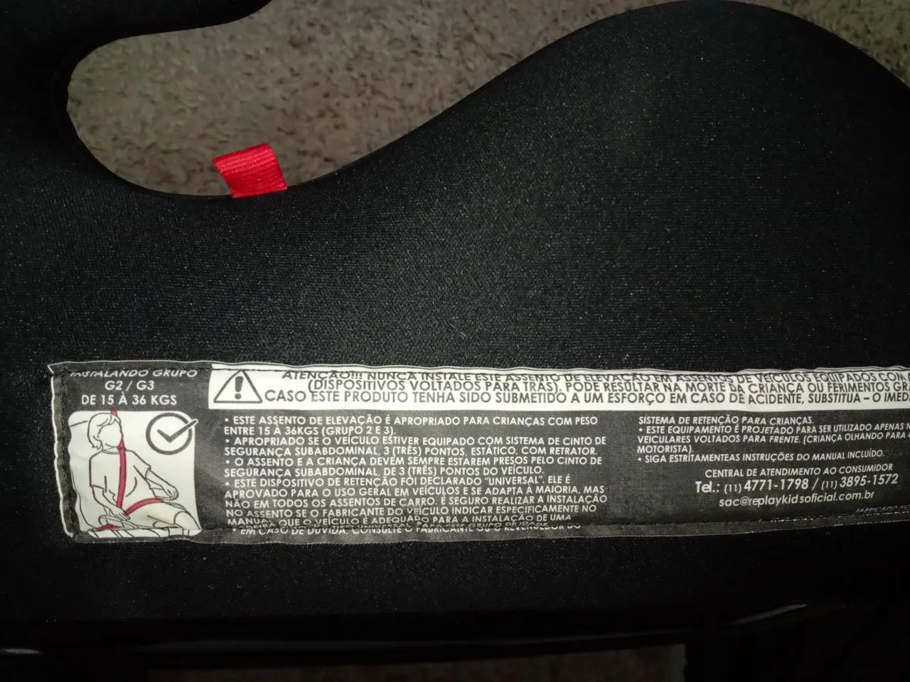 ASSENTO PARA CRIANÇA CARRO - Foto 4