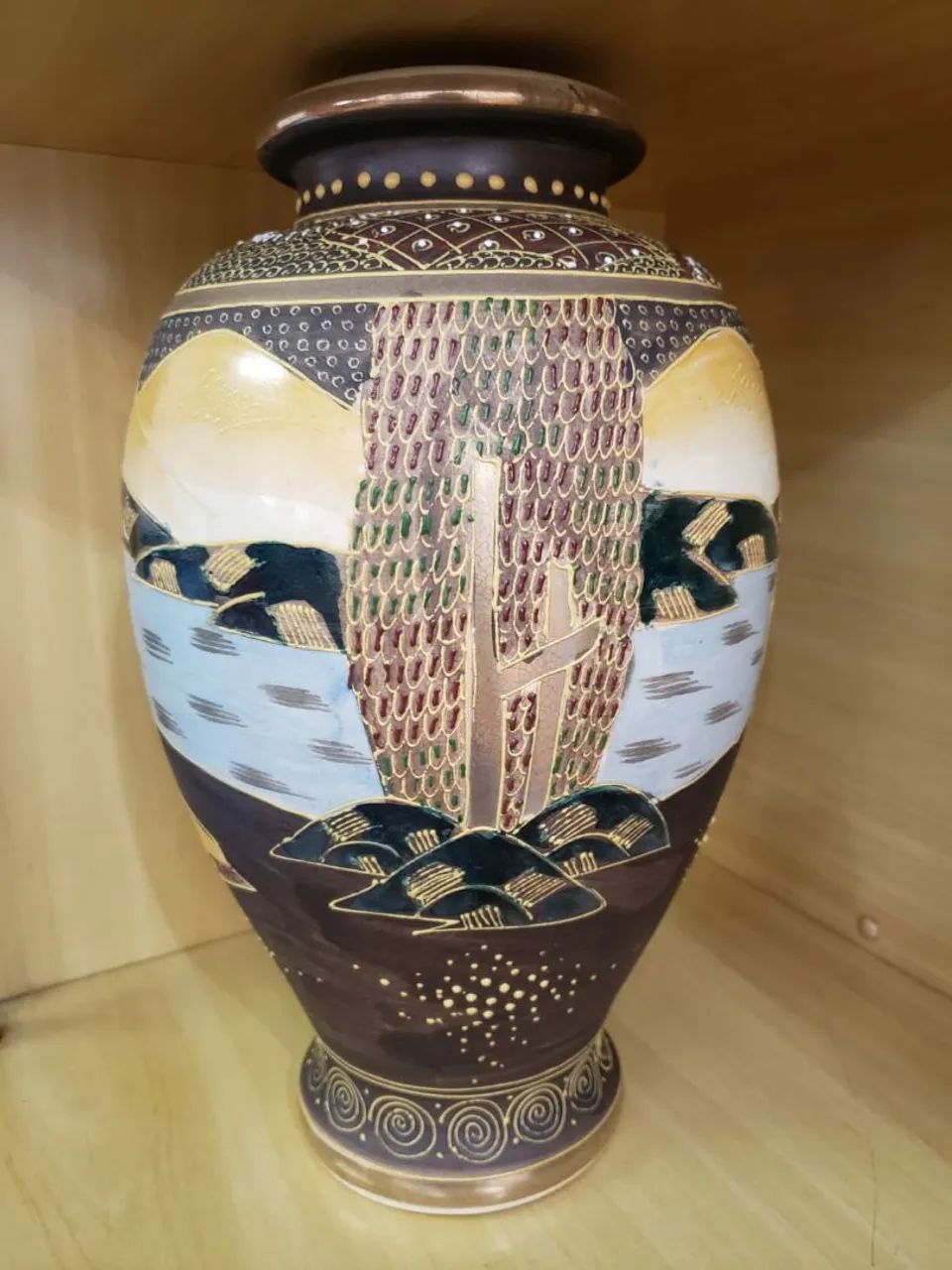 Vaso de Cerâmica tipo Satsuma  - Foto 2