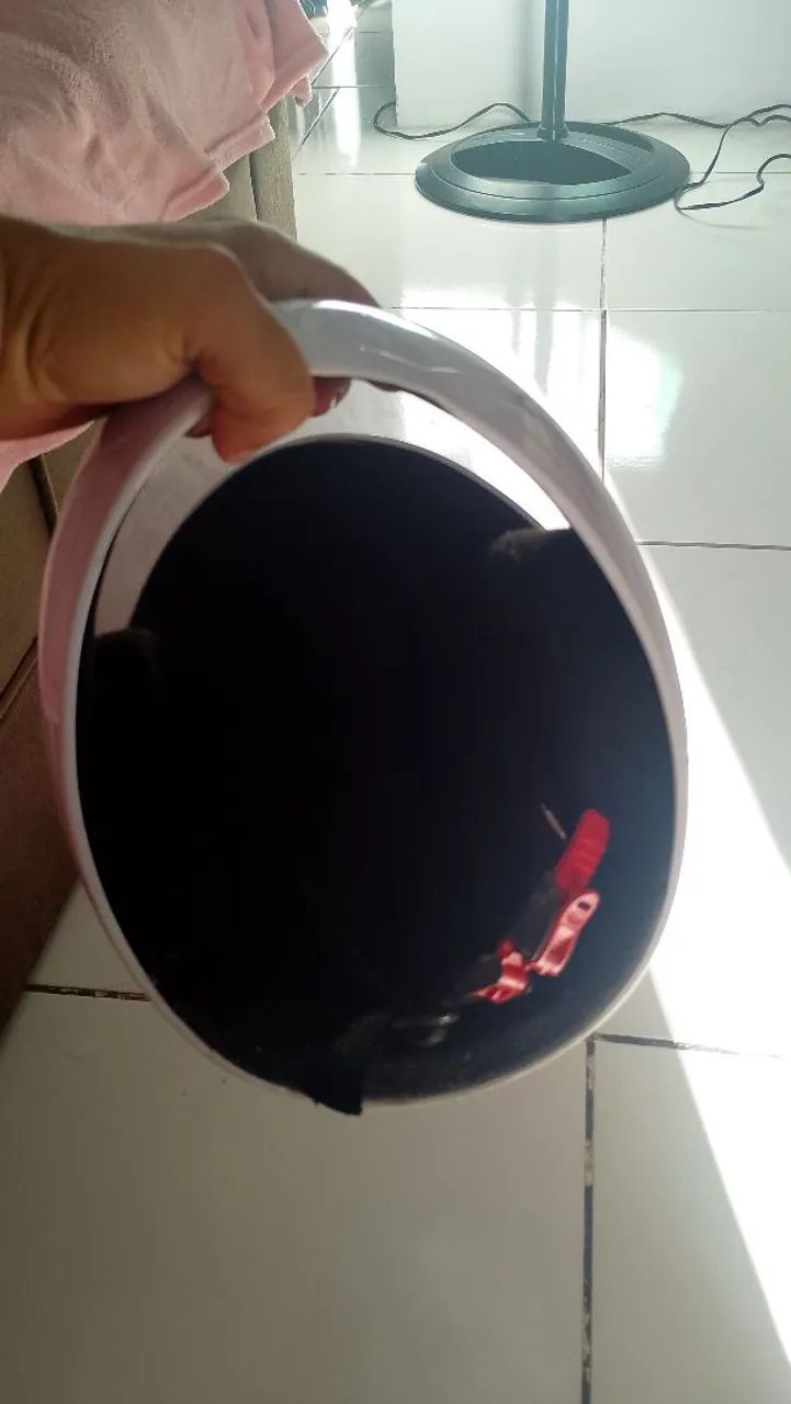 Kit com 2 capacete e luva manga rede