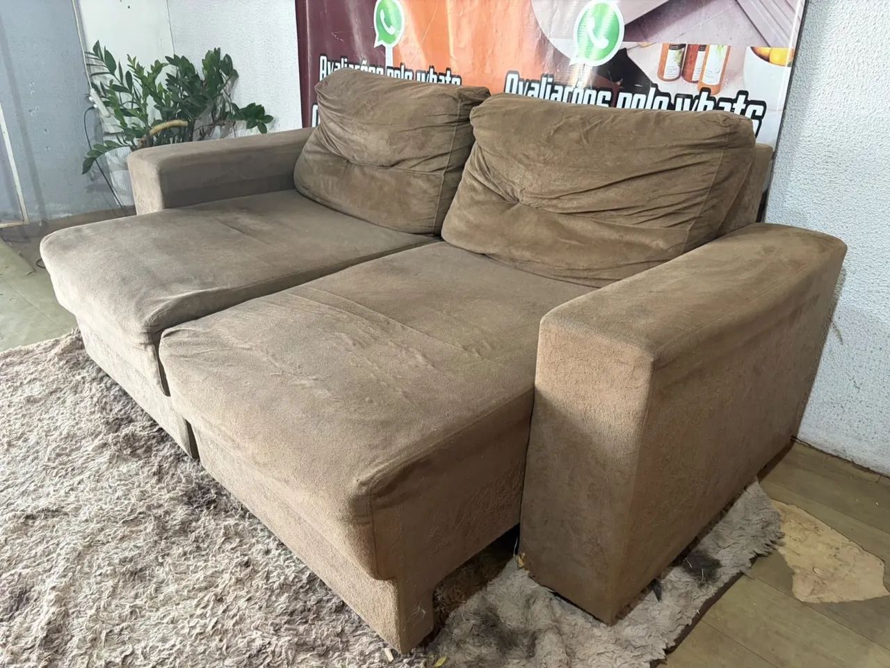 Sofa apenas retrátil ótimo - Foto 3