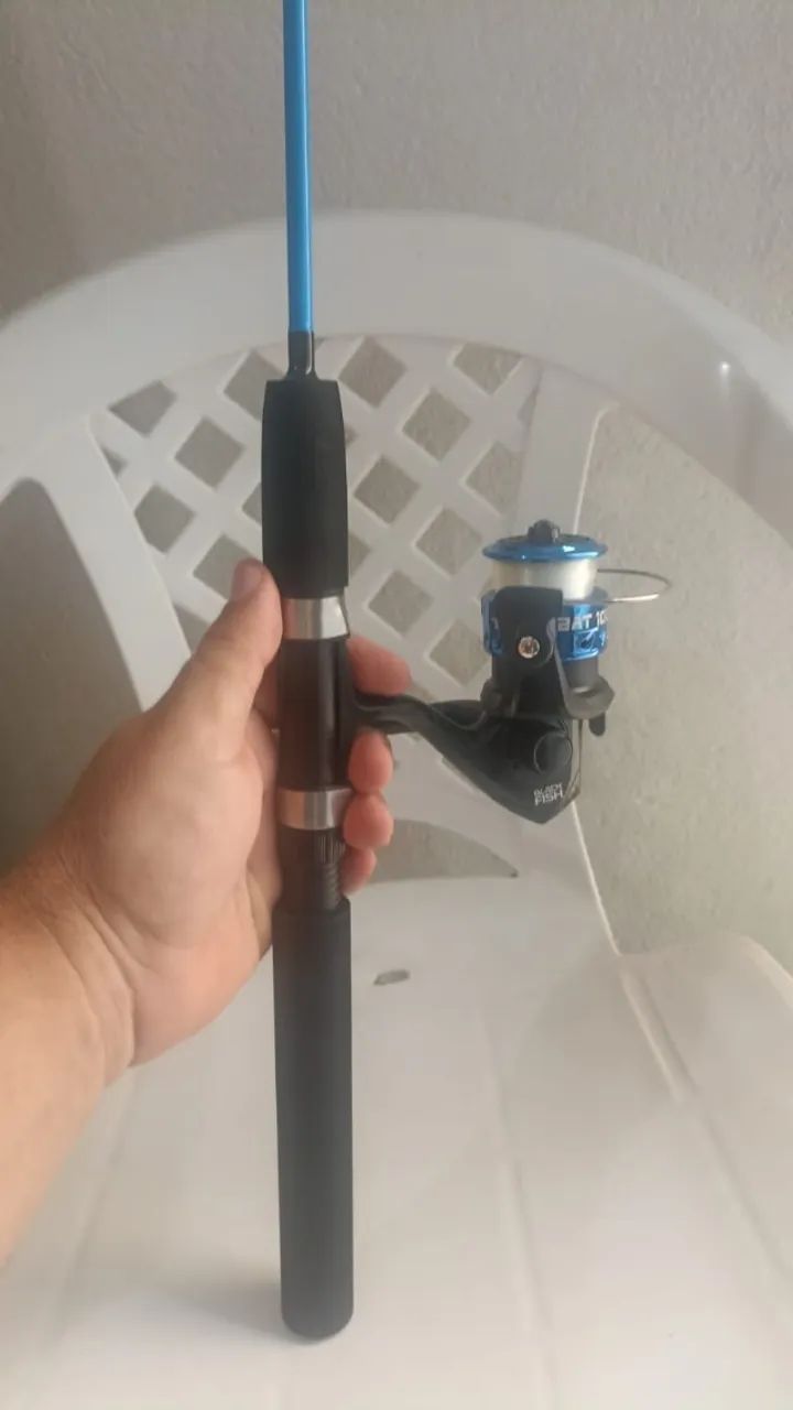 Kit de pesca Vara + Molinete + Linha (até 5kg) - Foto 3