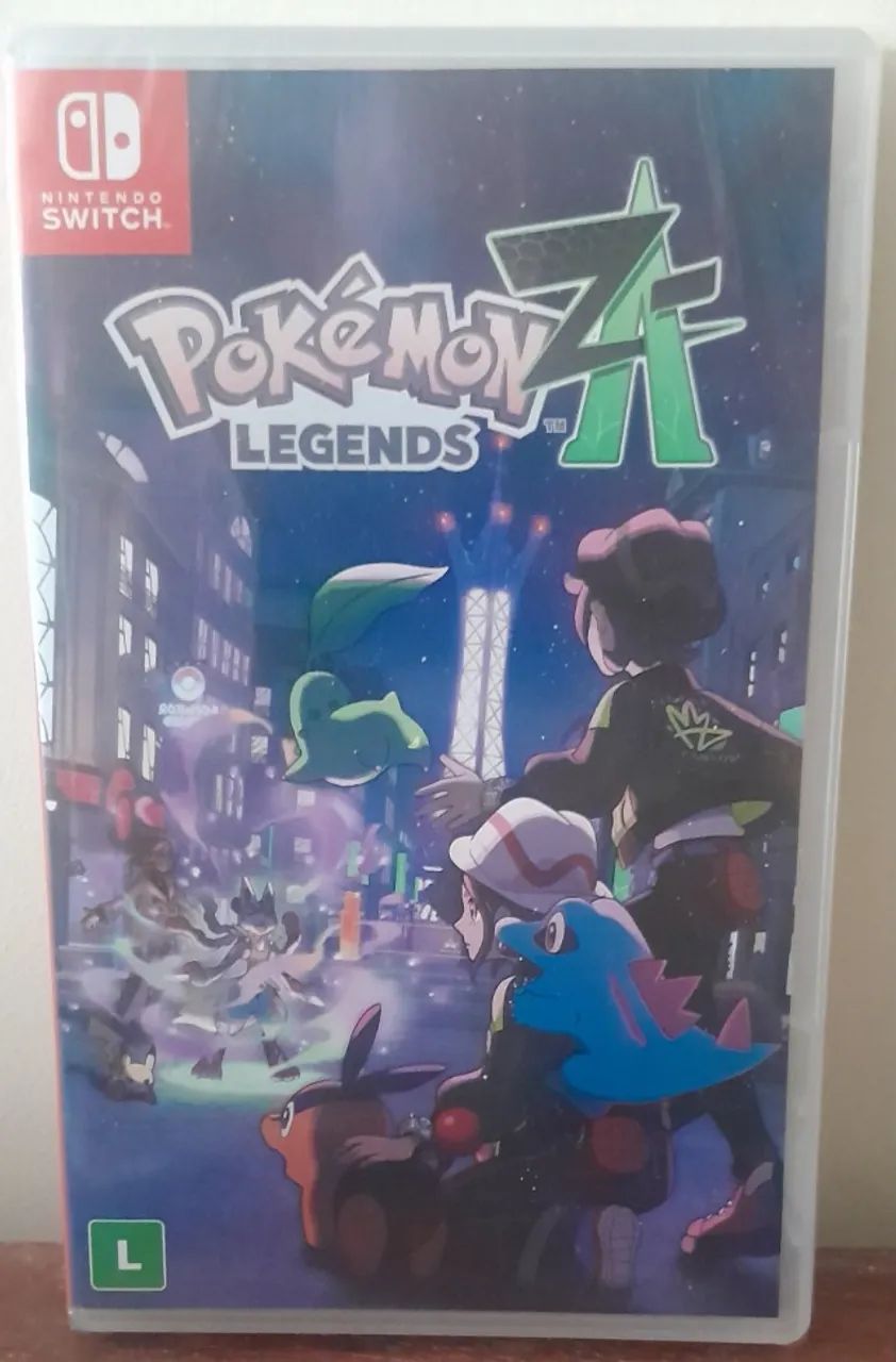 Pokemon Legends ZA Jogo Nintendo Switch Físico Novo Lacrado