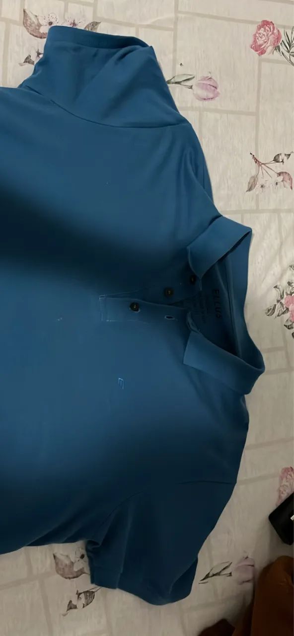 Camisa Polo Ellus Original Masculina Azul - Foto 3