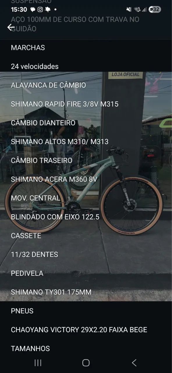 colli aro 29, 24 velocidades - Foto 2