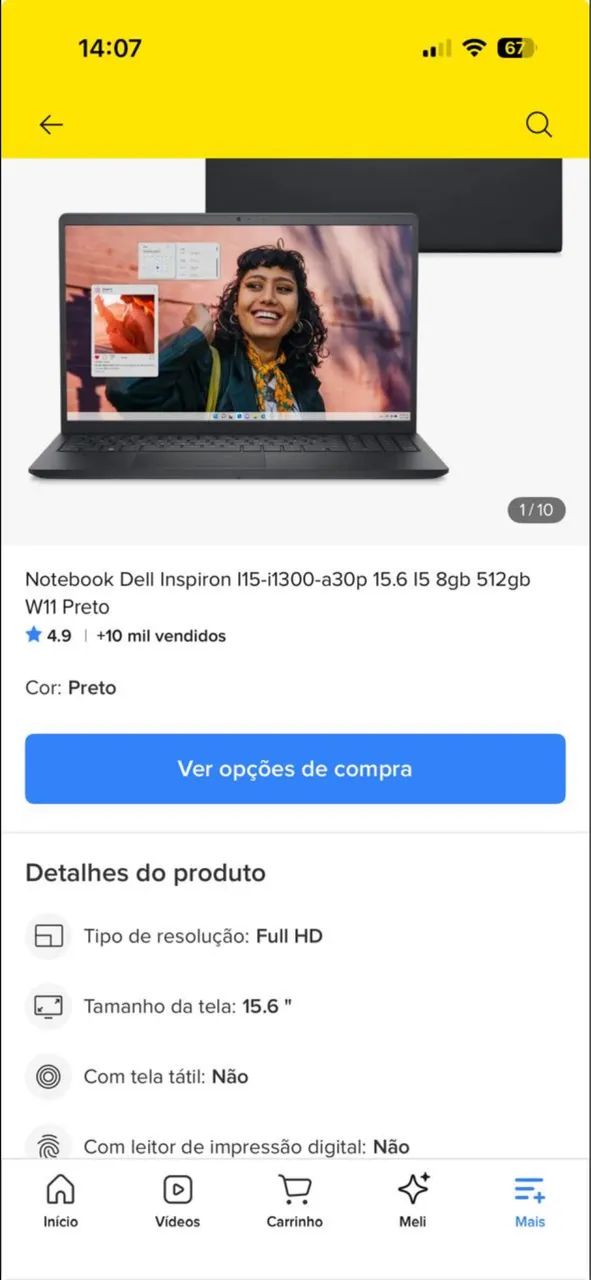 Notebook Dell Inspiron  - Foto 3