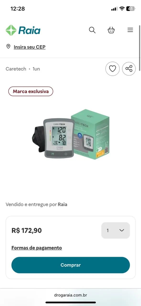 Monitor de Pressão Arterial Caretech (KD-558) - Foto 5