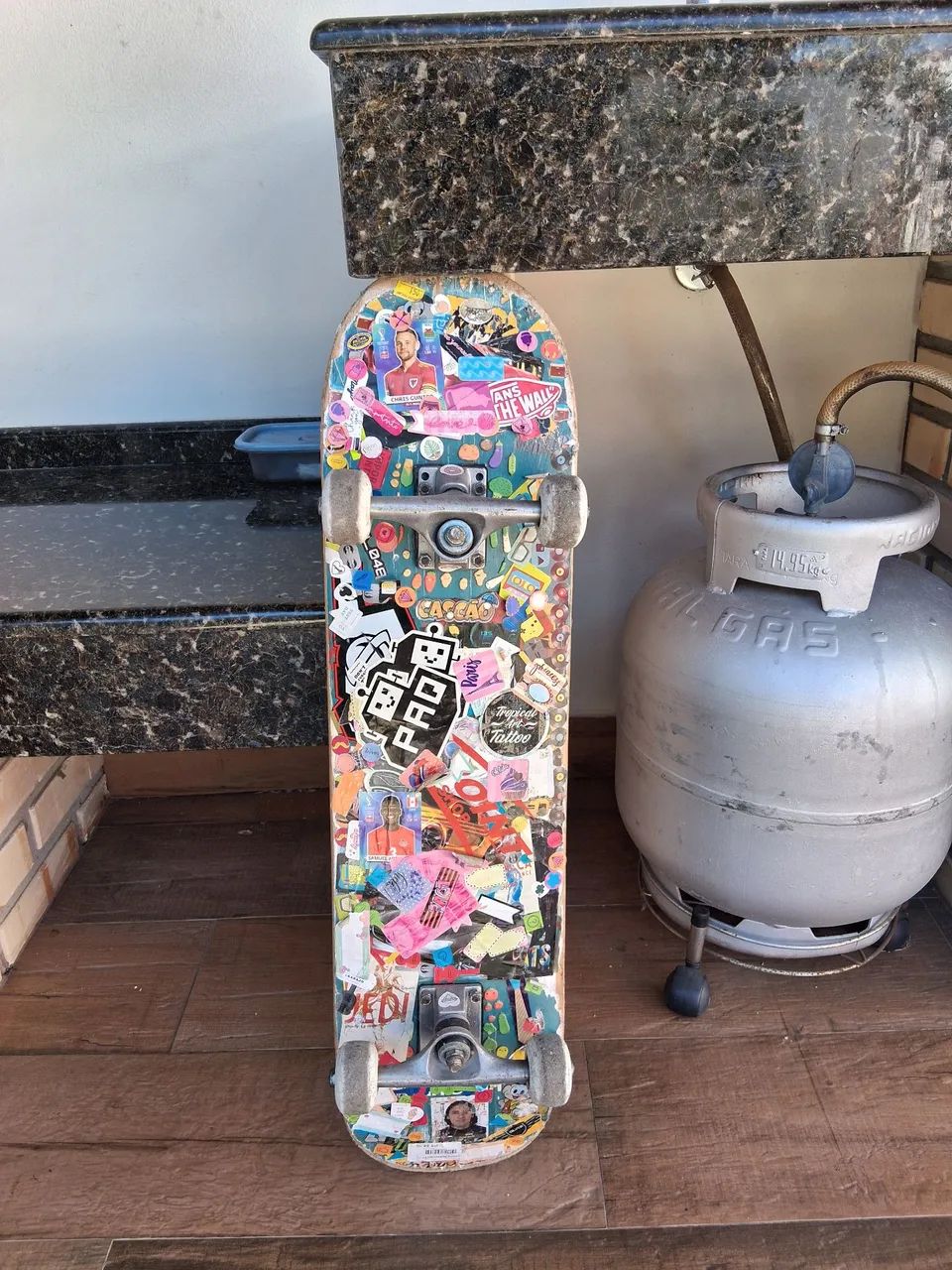 Skate personalizado usado  - Foto 2