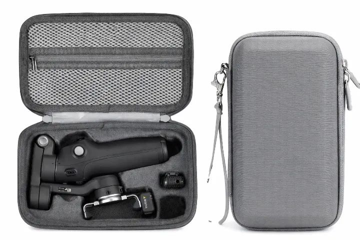 Bolsa Cinza Case pro Estabilizador de Imagens & Vídeos Dji Osmo Mobile7p,8p, Om7pro,om8pro